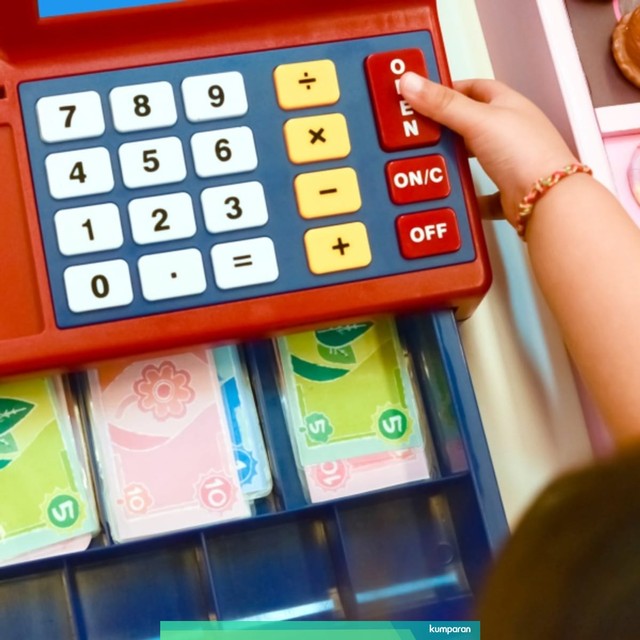 ilustrasi main kasir-kasiran untuk balita Foto: Shutterstock