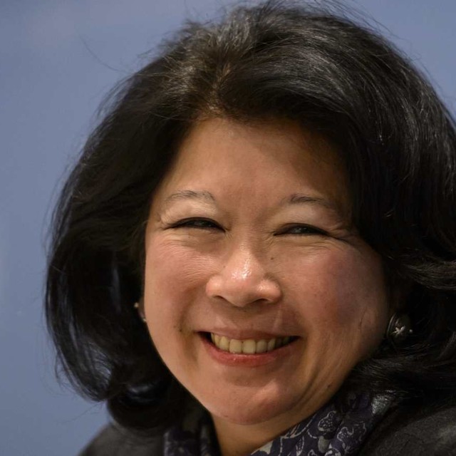 Mari Elka Pangestu. Foto: AFP/FABRICE COFFRINI