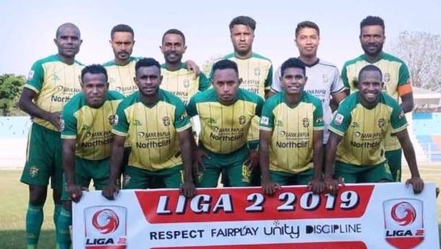 Skuat Persewar Waropen. Foto: Instagram @persewarwaropen2005