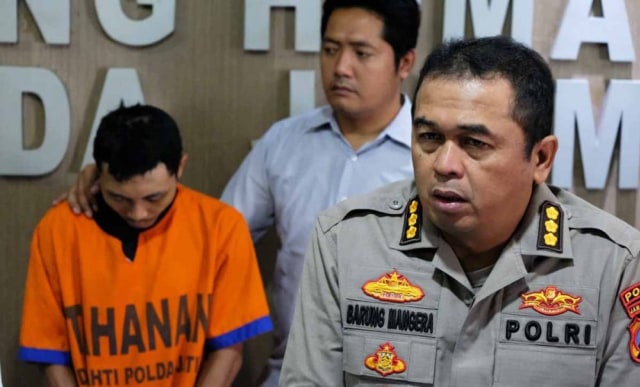 Rahmat Santoso Slamet (30) mencabuli 15 anak didiknya sejak menjadi pembina pramuka pada 2016.