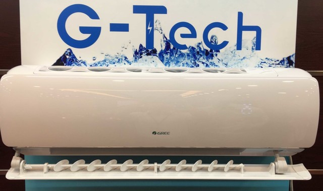 AC Gree G-Tech dapat dilakukan perawatan hingga 4 tahap pembersihan karena mudah dibongkar pasang. 
