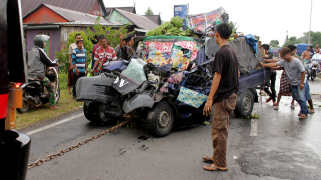 Ilustrasi kecelakaan. Foto: ANTARA FOTO