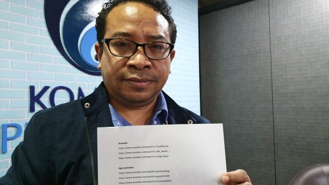 Daftar konten Kimi Hime yang di-suspend Foto: Bianda Ludwianto/kumparan