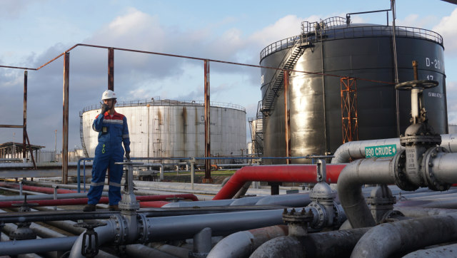 Ilustrasi kilang Pertamina Balikpapan. Foto: Fanny Kusumawardhani/kumparan