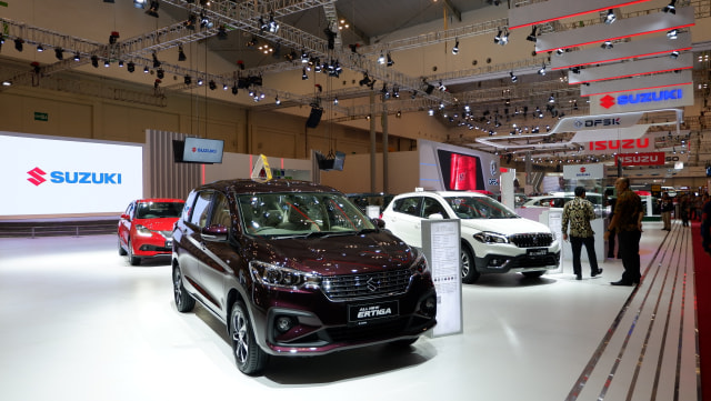 Booth Suzuki di GIIAS 2019 Foto: Aditya Pratama Niagara/kumparan