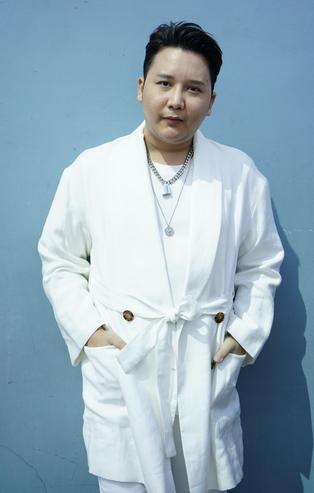 Penyanyi Rangga Smash saat ditemui wartawan seusai mengisi acara di studio Trans Tv, Jakarta, Kamis, (25/7). Foto: Ronny/kumparan