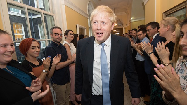 Perdana Menteri Inggris, Boris Johnson. Foto: AFP/Pool/Stefan Rosseau
