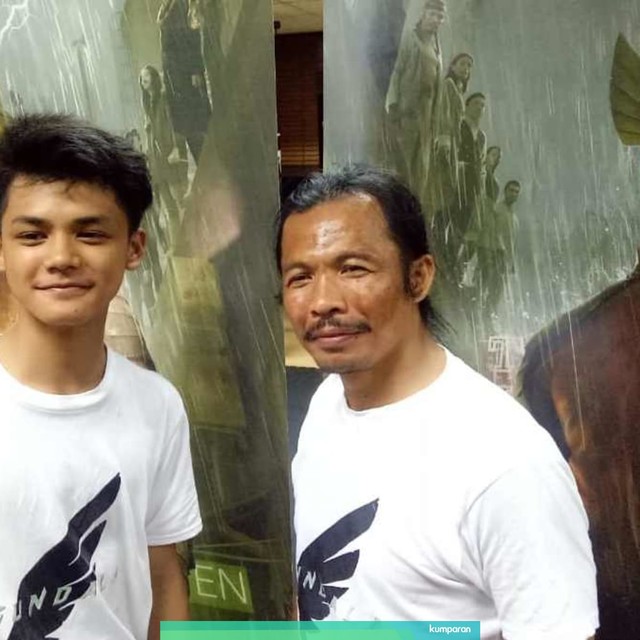 Cecep Arif Rahman dan anaknya. Foto: Aria Pradana/kumparan