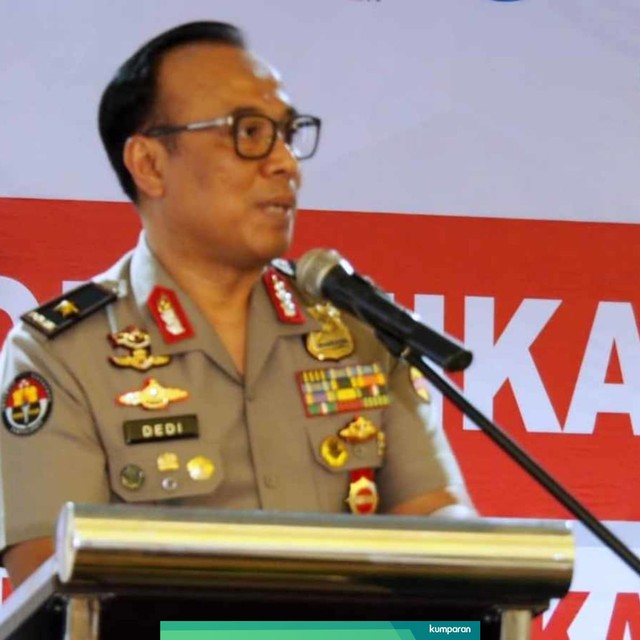 Karopenmas Divisi Humas Polri, Brigjen Pol Dedi Prasetyo di Grandkemang hotel, Jakarta Selatan. Foto: Mirsan Simamora/kumparan