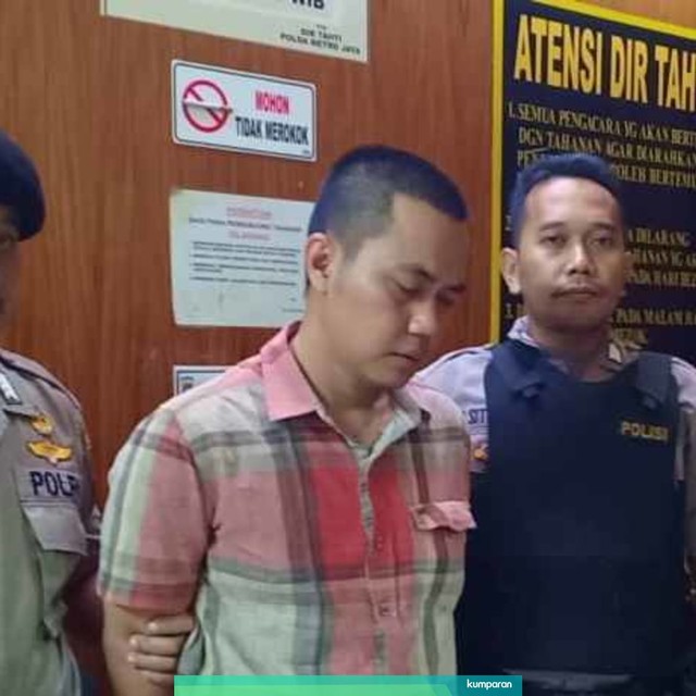Pelaku penembakan polisi di Polsek Cimanggis Depok. Foto: Dok. Istimewa