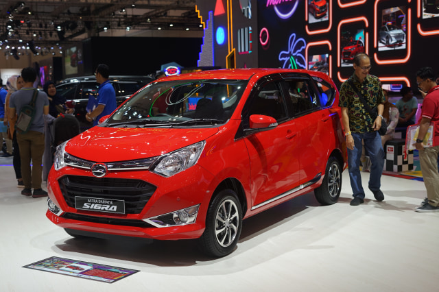 Daihatsu Sigra di GIIAS 2019 Foto: dok. Muhammad Ikbal/kumparan