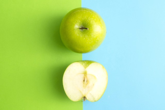 Ilustrasi apel hijau Foto: dok.shutterstock