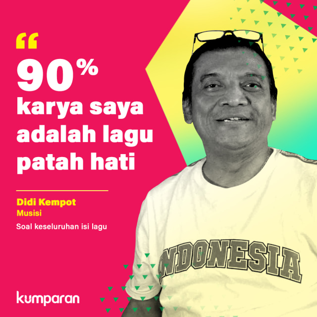 Quote Didi Kempot. Foto: Basith Subastian/ kumparan.