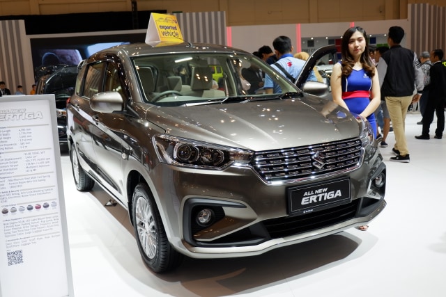 Suzuki Ertiga di GIIAS 2019 Foto: Aditya Pratama Niagara/kumparan