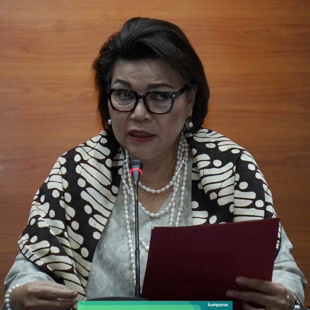Wakil Ketua KPK, Basaria Pandjaitan saat konferensi pers OTT Bupati Kabupaten Kudus, Jawa Tengah. Foto: Iqbal Firdaus/kumparan