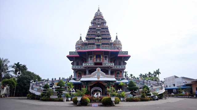 Gereja Graha Maria Annai Velangkanni Foto: Helinsa Rasputri/kumparan