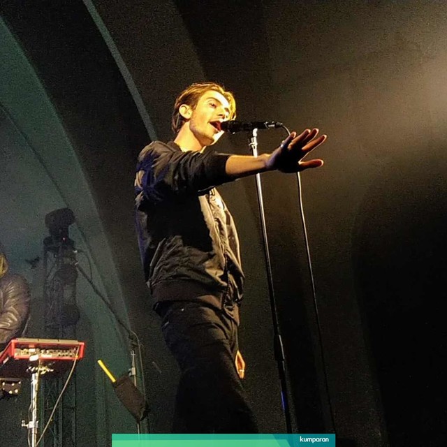 Greyson Chance, Konser 'Portraits Live in Jakarta' di kawasan SCBD, Jakarta Selatan, Sabtu (27/7) malam. Foto: Maria Gabrielle Putrinda/kumparan