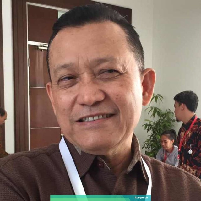 Analisis Sospol Polri, Irjen Pol Ike Edwin di Pusdiklat Kemensetneg. Foto: Mirsan Simamora/kumparan