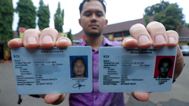 Ilustrasi e-KTP. Foto: ANTARA FOTO/Didik Suhartono