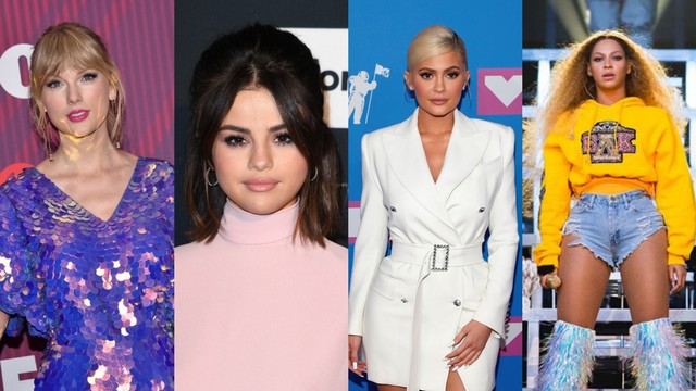 10 selebriti dengan bayaran endorse termahal. Foto: AFP