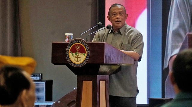 Jenderal TNI Purn Djoko Santoso menghadiri silaturahmi purnawirawan TNI, Jakarta, Senin (29/7). Foto: Irfan Adi Saputra/kumparan