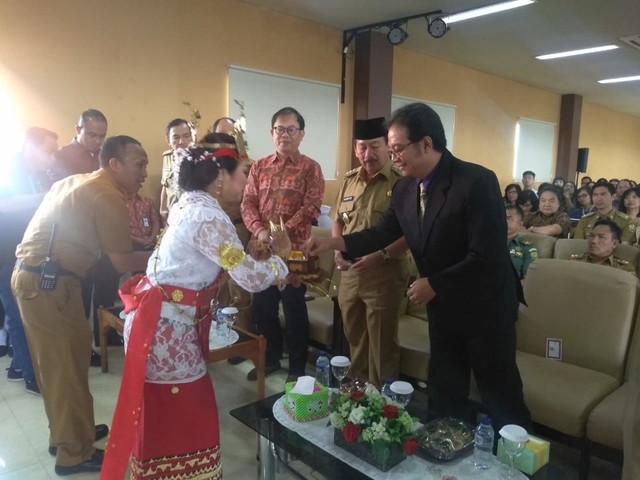 Suasana peresmian gedung baru RS Imanuel yang dihadiri Walikota Bandar Lampung | Foto : Rafika Restiningtias/ Lampung Geh