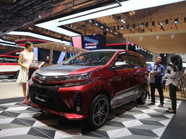 Toyota Avanza di GIIAS 2019. Foto: Ghulam Muhammad Nayazri / kumparanOTO