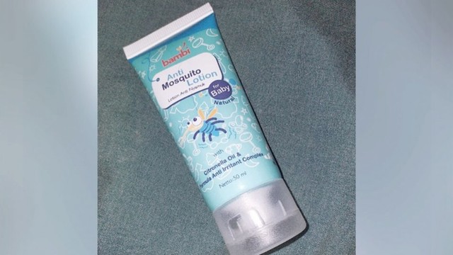 Lotion Anti nyamuk yang Aman dan Nyaman Digunakan Baby