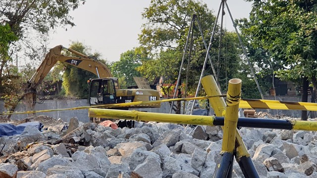 Progress pembangunan ITF Sunter, Jakarta Utara. Foto: Dok. Jakpro