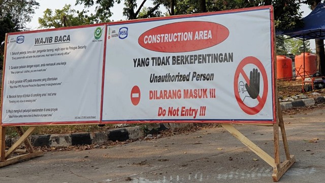 Progress pembangunan ITF Sunter, Jakarta Utara. Foto: Dok. Jakpro