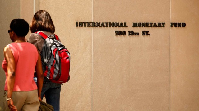 Ilustrasi IMF. Foto: Getty Images