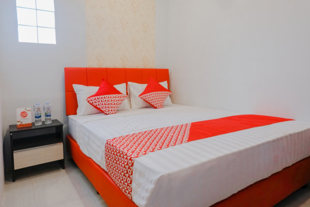 Suasana kamar MHS Inn di Jalan Tlogo Indah No 64 Kota Malang nyman meski murah.(foto-foto: dokumen).