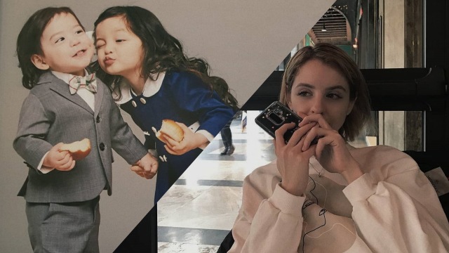 Bintang 'The Return of Superman' Park Na Eun dan Park Gun Hoo beserta ibunya, Anna Foto: Instagram/@annanotpark