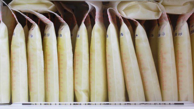 Pemberian ASI Perah Beku pada Bayi saat Tumbuh Gigi, Aman Nggak Ya? Foto: Getty Images