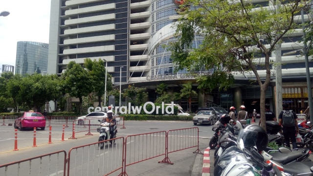 Suasana pengamanan di lokasi Pertemuan Tingkat Menteri ASEAN ke-52 di Centara Grand, CentralWorld, Bangkok. Foto: Nadia Jovita Injilia Riso/kumparan