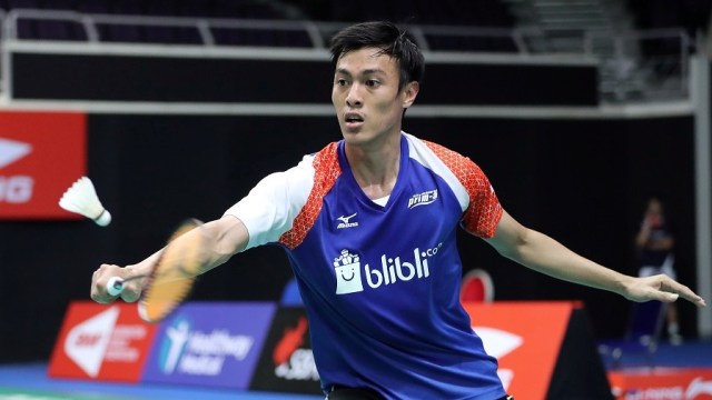Pebulu tangkis tunggal putra Indonesia, Shesar Hiren Rhustavito. Foto: Dok. BWF