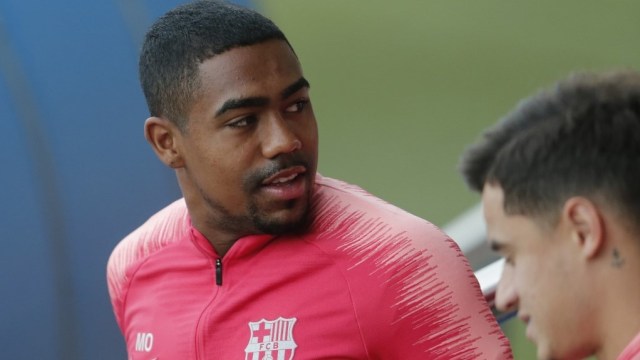 Malcom dilepas Barcelona ke Zenit St. Petersburg. Foto: Pau Barrena / AFP