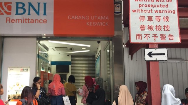 BNI Remittance Ltd Causeway Bay, Hong Kong. Foto: Angga/kumparan