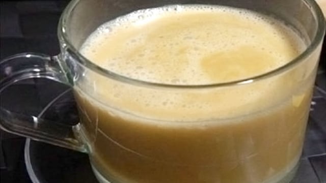 Minuman Sarabba khas Makassar.