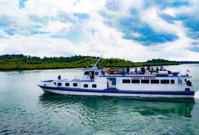 Kapal feri MV Lingga Permai (Foto:ist)