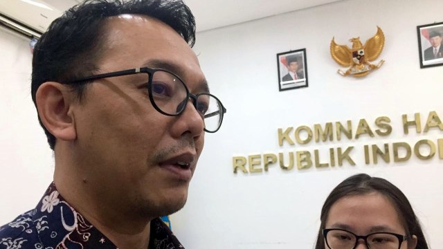 Komisioner Komnas HAM, Beka Ulung Hapsara. Foto: Ferry Fadhlurrahman/kumparan