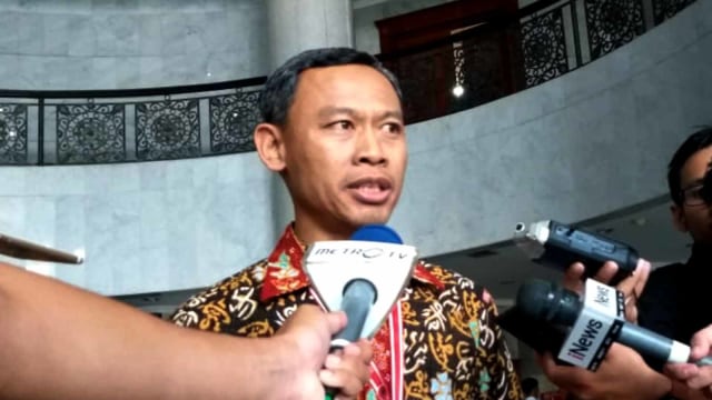 Komisioner KPU Pramono, Ubaid Tantohwi. Foto: Fadjar Hadi/kumparan