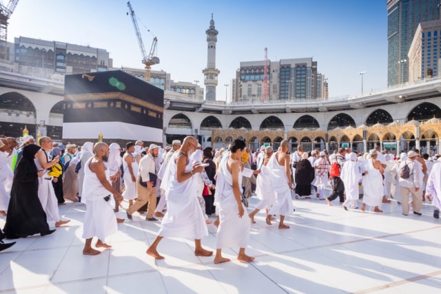 com-Perjalanan umrah. Foto: Shutterstock