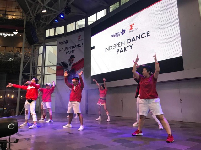 Dok. Celebrity Fitness gelar Indepen Dance di Mal Gandaria City
