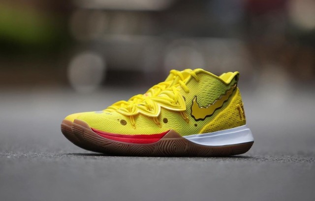 Kyrie Irving dan SpongeBob SquarePants . Foto: Instagram/@GC911