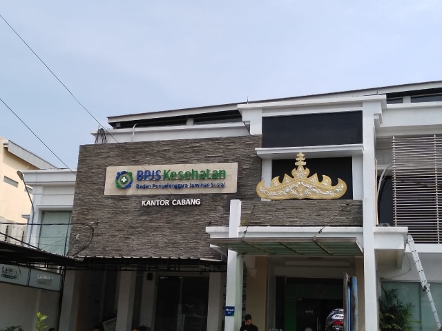Kantor BPJS Kesehatan  Lampung | Foto : Rafika Restiningtias/ Lampung Geh