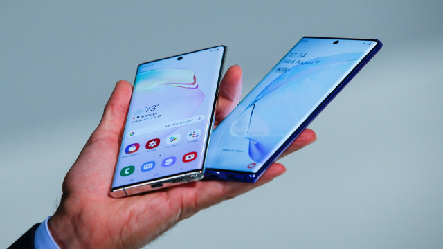 Smartphone Samsung Galaxy Note 10. Foto: Eduardo Munoz/Reuters