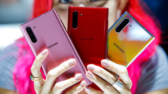 Smartphone Samsung Galaxy Note 10. Foto: Eduardo Munoz/Reuters