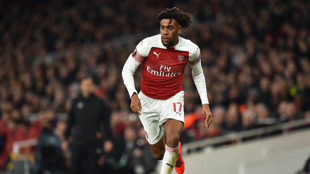 Angkat kaki dari Arsenal, Alex Iwobi menjejak ke Everton. Foto: Glyn KIRK / AFP