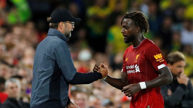 Klopp dan Origi Foto: REUTERS/Phil Noble